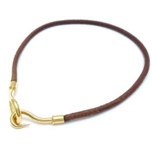 Hermes jumbo leather bracelet